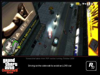 Illustration for article titled What GTA: Chinatown Wars Looks Like On The PSP